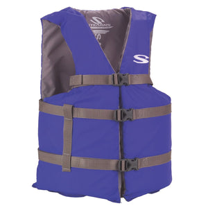 Blue Life Jacket Type III PFD/Adult 90# and up