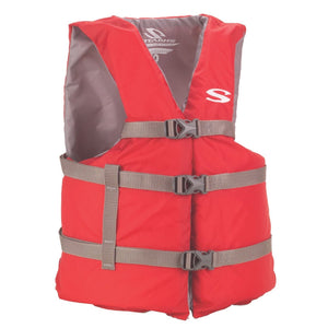 Red Life Jacket Type III Adult 90# and up