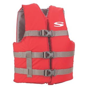 Red Life Jacket Type III PFD/Youth 50-90#