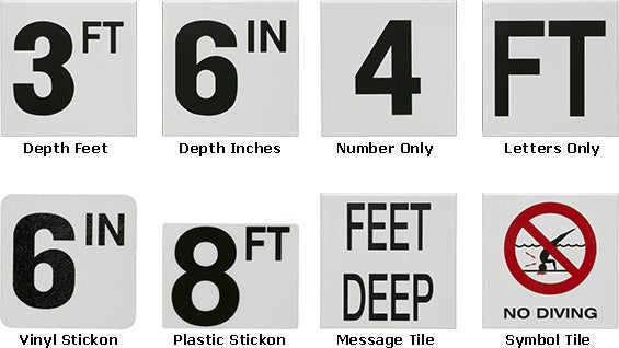 Depth Markers – WMS Aquatics